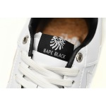 A Bathing Ape Bape Sta Black White Silver  1H70-191-022 