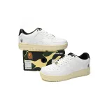 A Bathing Ape Bape Sta Black White Silver  1H70-191-022 