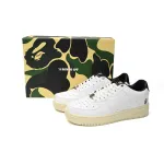 A Bathing Ape Bape Sta Black White Silver  1H70-191-022 