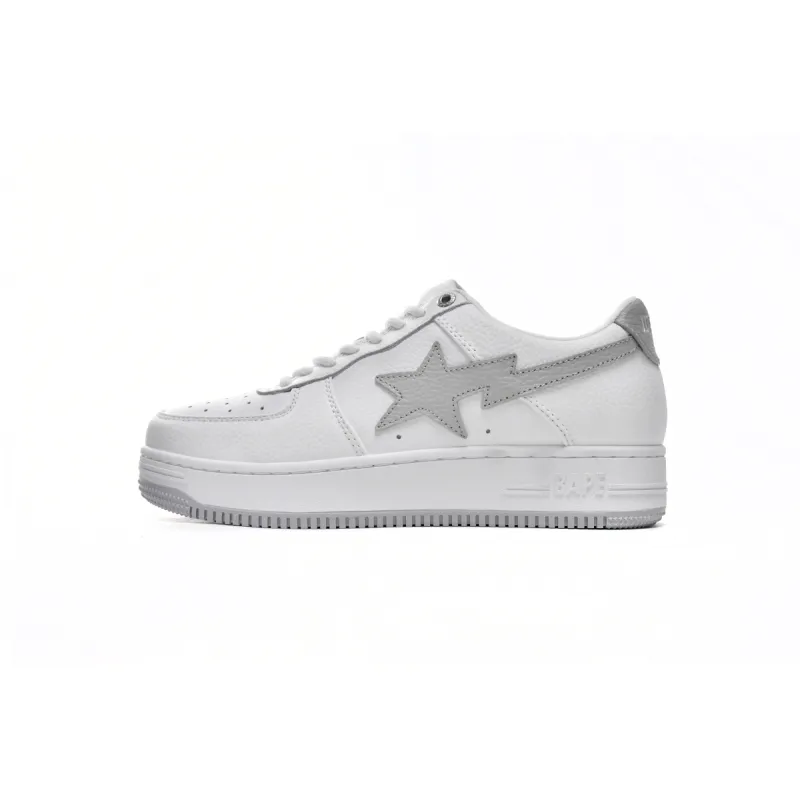 A Bathing Ape Bape Sta Low #3 Line Camo White 001FWJ801052-WHT