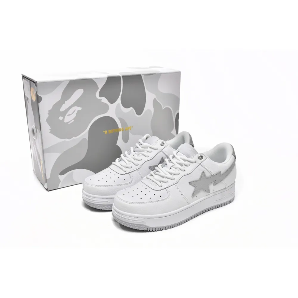 A Bathing Ape Bape Sta Low #3 Line Camo White 001FWJ801052-WHT