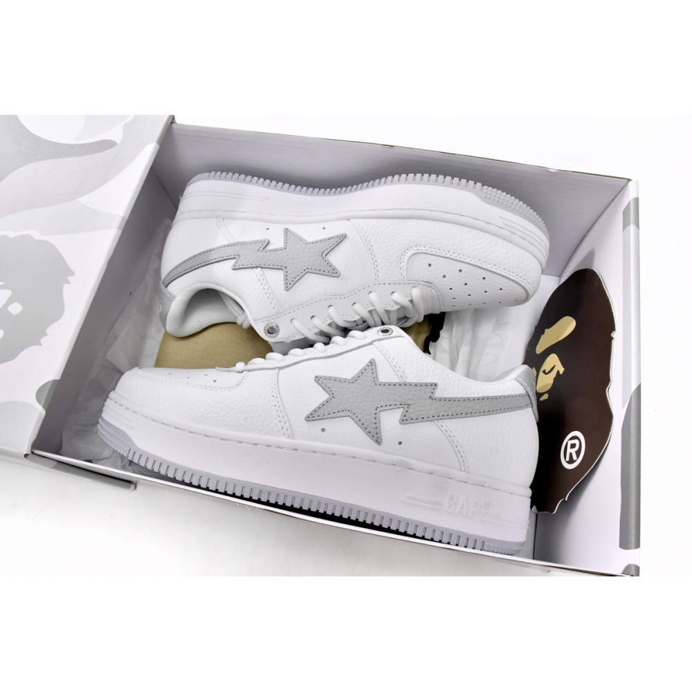 A Bathing Ape Bape Sta Low #3 Line Camo White 001FWJ801052-WHT