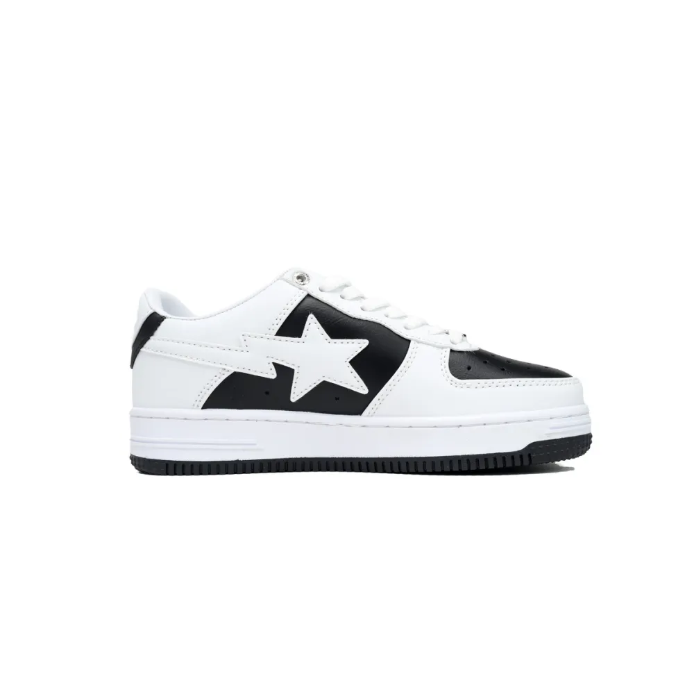 A Bathing Ape Bape Sta Low #6 Black 1K30-191-328-BLK