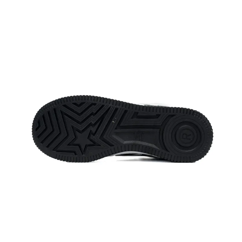 A Bathing Ape Bape Sta Low #6 Black 1K30-191-328-BLK