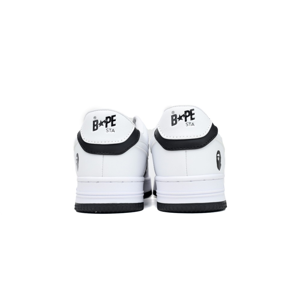 A Bathing Ape Bape Sta Low #6 Black 1K30-191-328-BLK