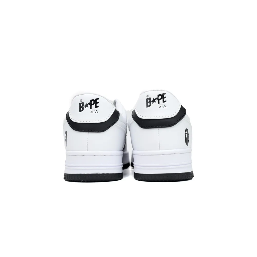 A Bathing Ape Bape Sta Low #6 Black 1K30-191-328-BLK