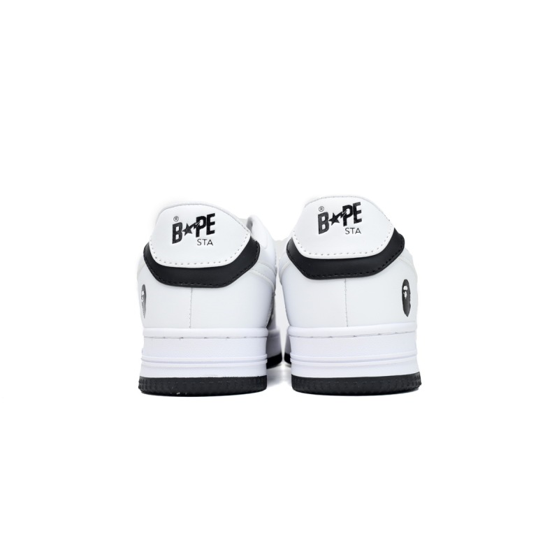 A Bathing Ape Bape Sta Low #6 Black 1K30-191-328-BLK