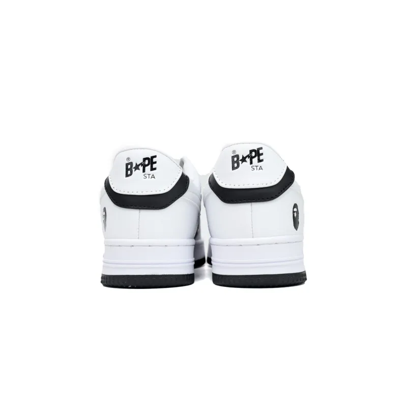 A Bathing Ape Bape Sta Low #6 Black 1K30-191-328-BLK