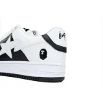 A Bathing Ape Bape Sta Low #6 Black 1K30-191-328-BLK