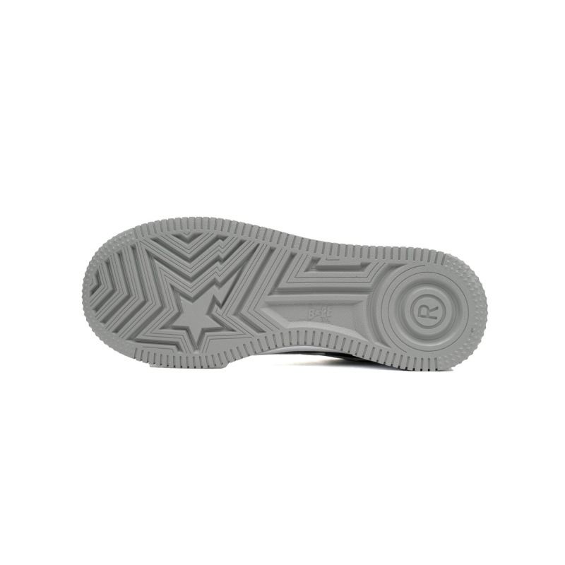 A Bathing Ape Bape Sta Low #6 Gray 1K30-191-328-GRA