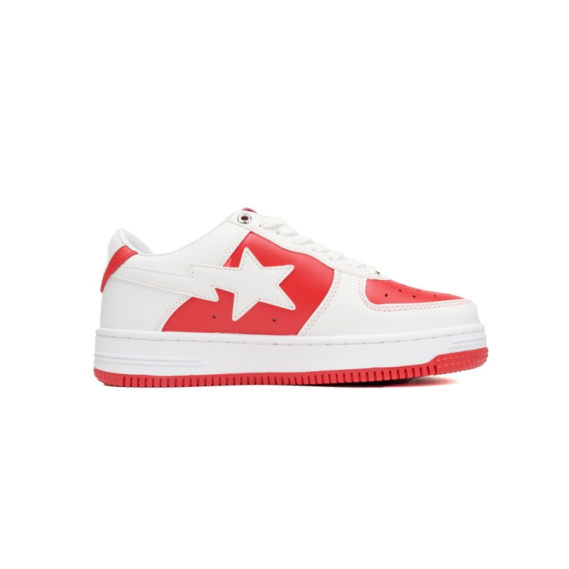 A Bathing Ape Bape Sta Low #6 Red 1K30-191-328-RED