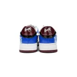 A Bathing Ape Bape Sta Low Baijiu red blue 1H22-191-027