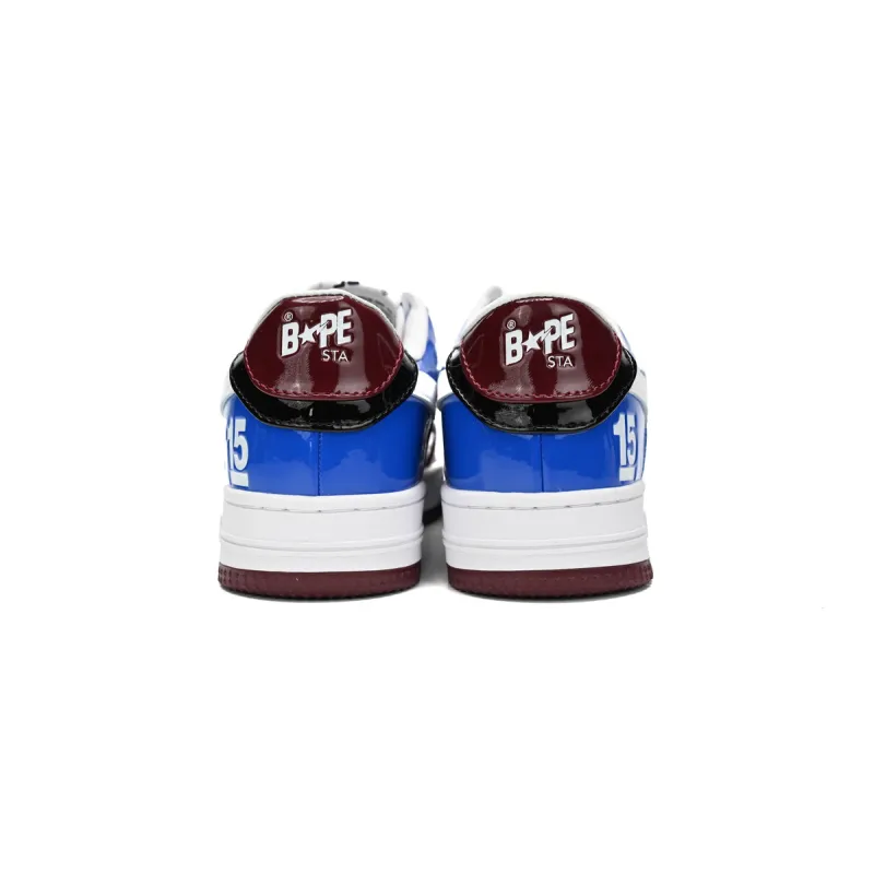 A Bathing Ape Bape Sta Low Baijiu red blue 1H22-191-027