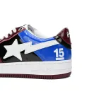 A Bathing Ape Bape Sta Low Baijiu red blue 1H22-191-027