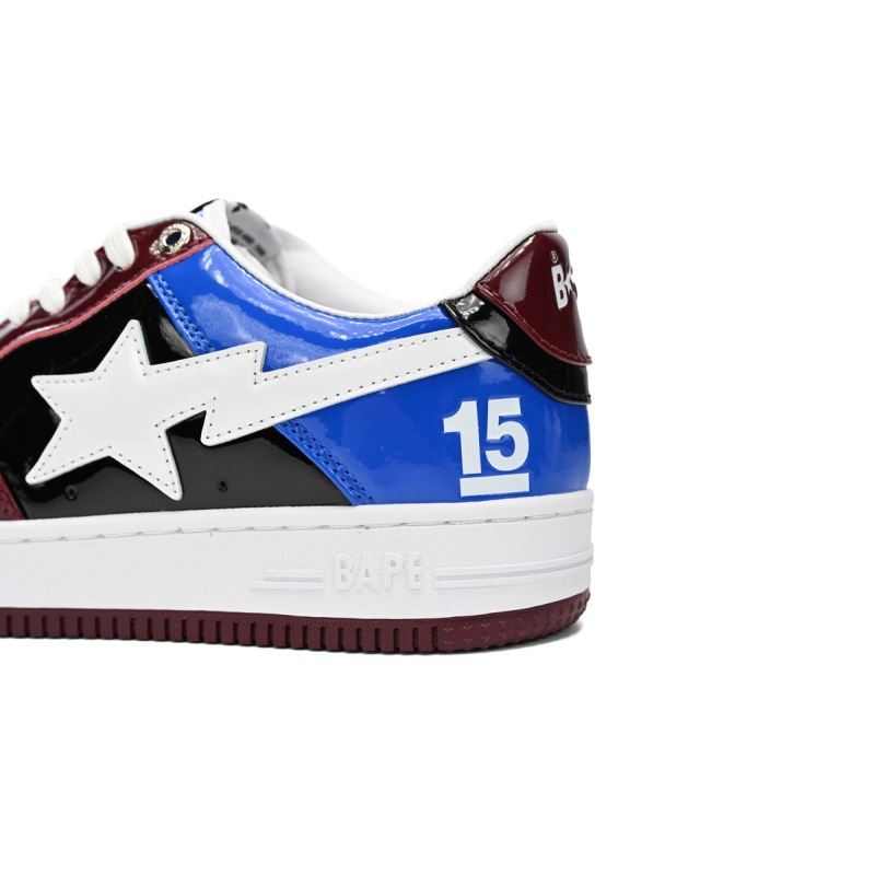 A Bathing Ape Bape Sta Low Baijiu red blue 1H22-191-027
