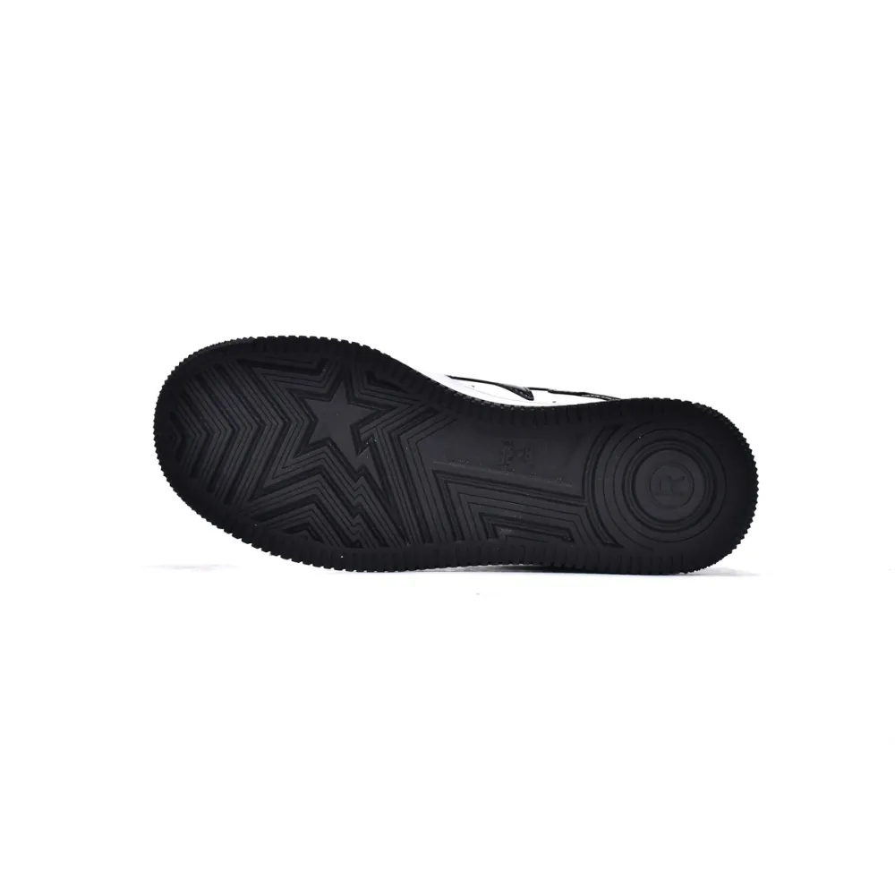 A Bathing Ape Bape Sta Low Black 001FWH701001-BLK