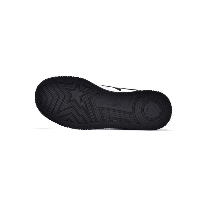 A Bathing Ape Bape Sta Low Black 001FWH701001-BLK