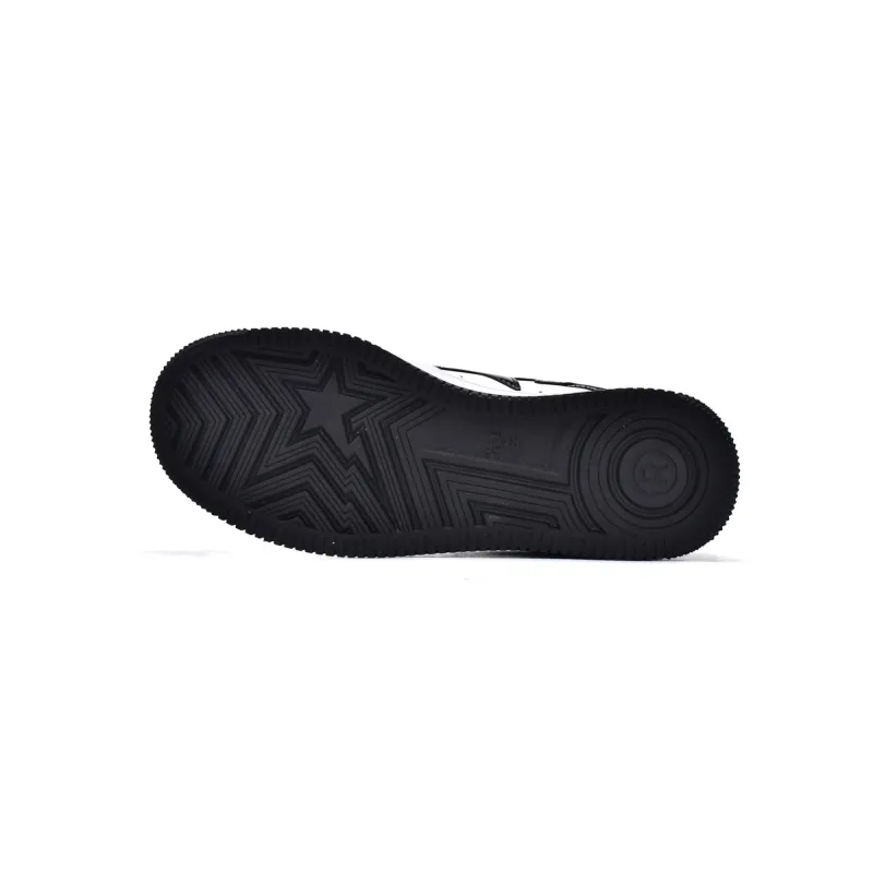 A Bathing Ape Bape Sta Low Black 001FWH701001-BLK