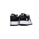 A Bathing Ape Bape Sta Low Black 001FWH701001-BLK