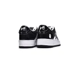 A Bathing Ape Bape Sta Low Black 001FWH701001-BLK