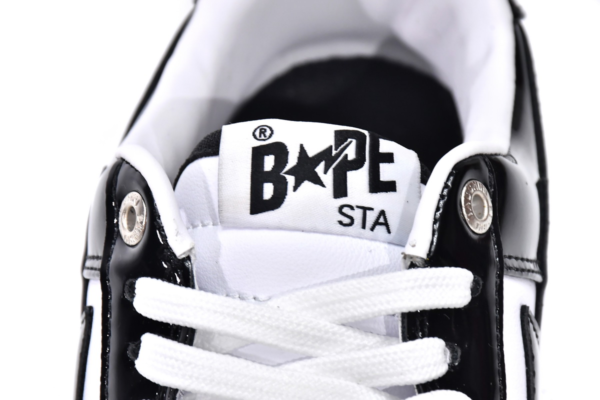 A Bathing Ape Bape Sta Low Black 001FWH701001-BLK