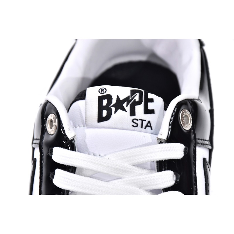 A Bathing Ape Bape Sta Low Black 001FWH701001-BLK