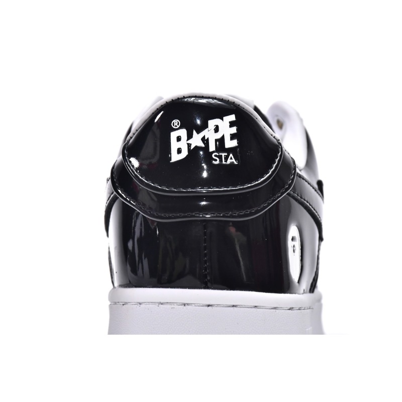 A Bathing Ape Bape Sta Low Black 001FWH701001-BLK