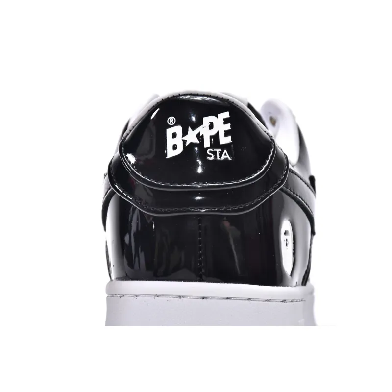A Bathing Ape Bape Sta Low Black 001FWH701001-BLK