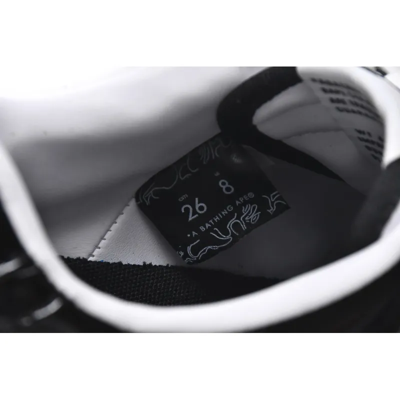 A Bathing Ape Bape Sta Low Black 001FWH701001-BLK