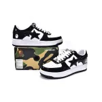 A Bathing Ape Bape Sta Low Black 001FWH701001-BLK