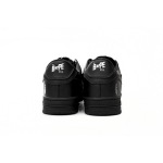 A Bathing Ape Bape Sta Low Black  1J30 -191- 013