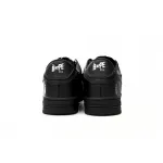 A Bathing Ape Bape Sta Low Black  1J30 -191- 013