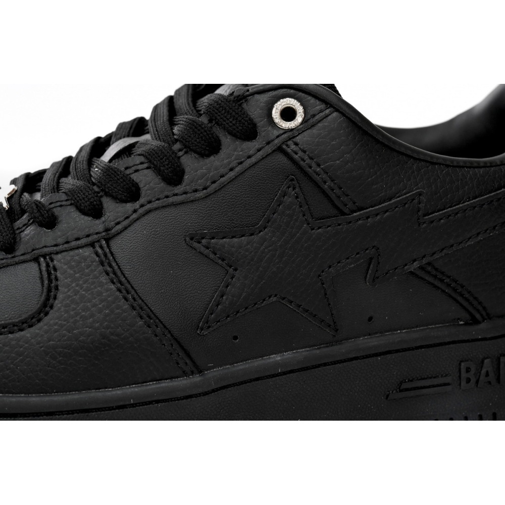 A Bathing Ape Bape Sta Low Black  1J30 -191- 013