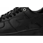 A Bathing Ape Bape Sta Low Black  1J30 -191- 013