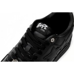A Bathing Ape Bape Sta Low Black  1J30 -191- 013