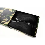 A Bathing Ape Bape Sta Low Black  1J30 -191- 013
