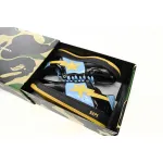 A Bathing Ape Bape Sta Low Black, Blue, And Yellow  1H20 191 046