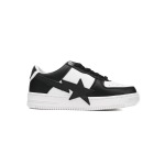 A Bathing Ape Bape Sta Low Black And White Star  OZXSH W291 306