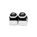 A Bathing Ape Bape Sta Low Black And White Star  OZXSH W291 306