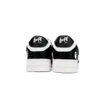 A Bathing Ape Bape Sta Low Black And White Star  OZXSH W291 306