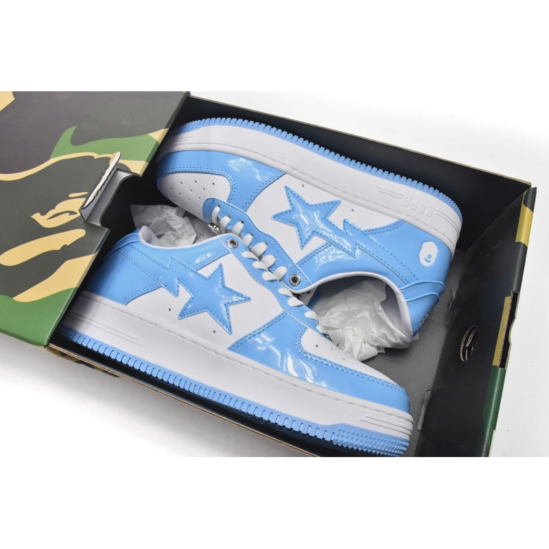 A Bathing Ape Bape Sta Low Blue 001FWH701001_SAX_A