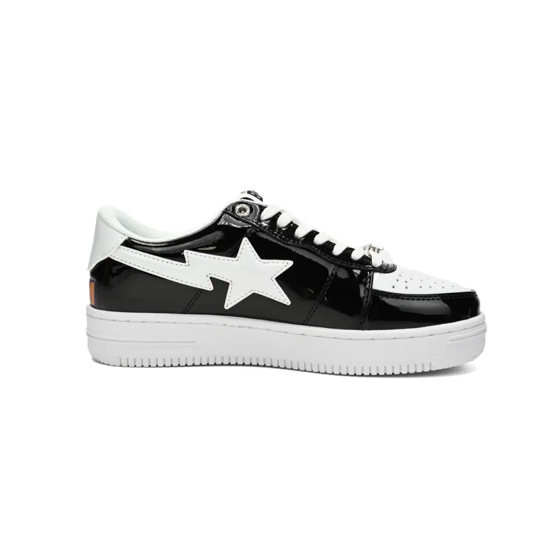A Bathing Ape Bape Sta Low Color Block Shark Black  1H30-191-009 