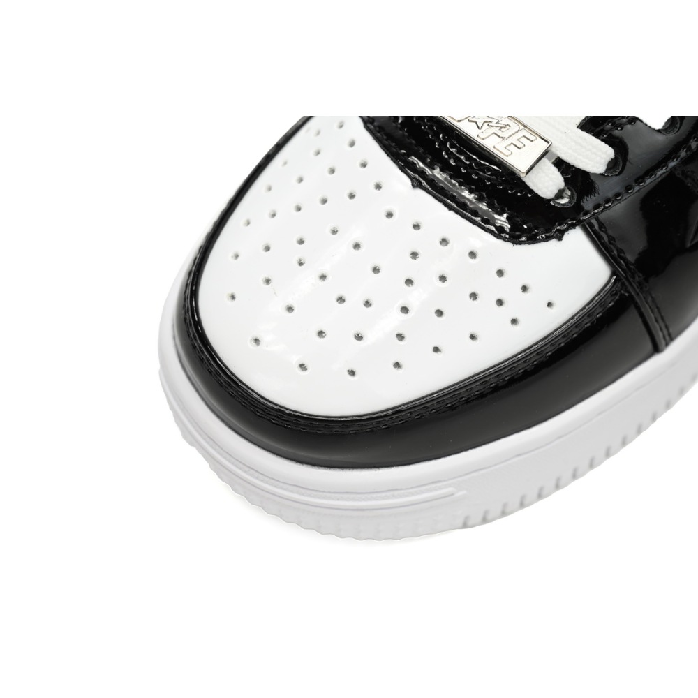 A Bathing Ape Bape Sta Low Color Block Shark Black  1H30-191-009 
