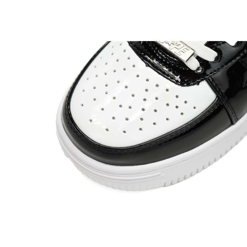 A Bathing Ape Bape Sta Low Color Block Shark Black  1H30-191-009 