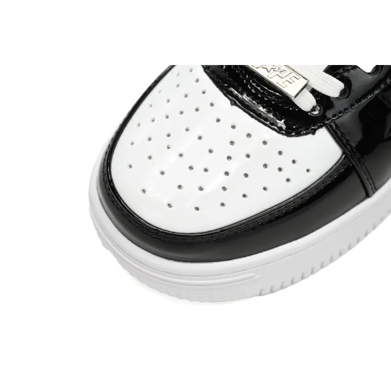 A Bathing Ape Bape Sta Low Color Block Shark Black  1H30-191-009 