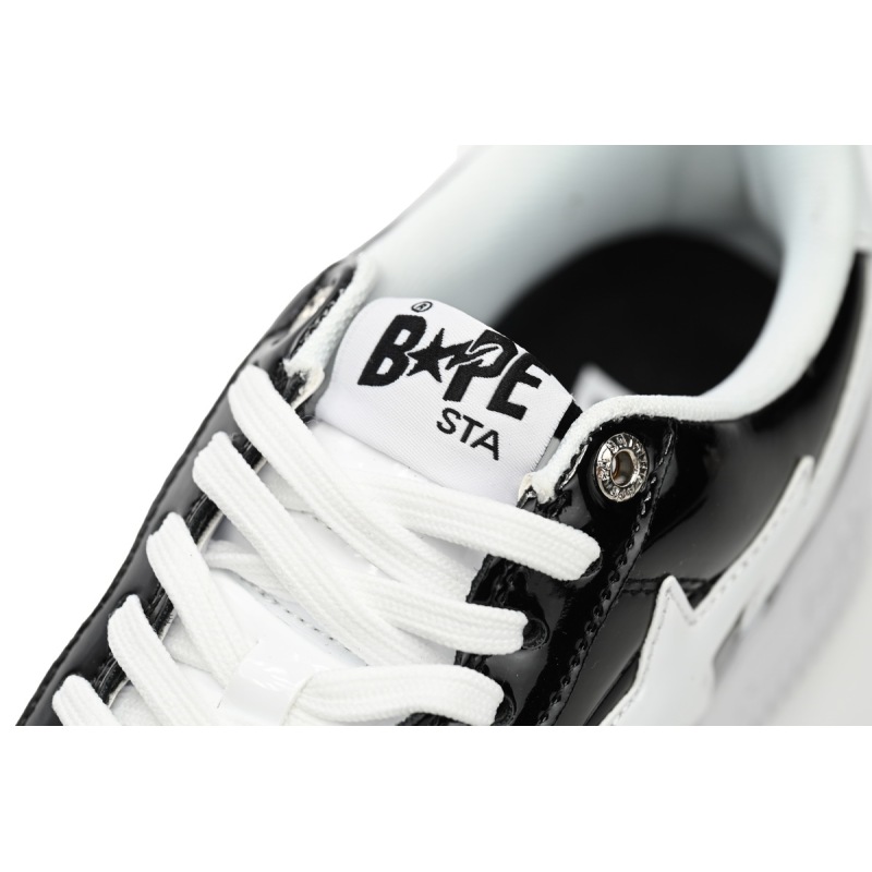 A Bathing Ape Bape Sta Low Color Block Shark Black  1H30-191-009 