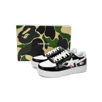 A Bathing Ape Bape Sta Low Color Block Shark Black  1H30-191-009 