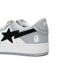 A Bathing Ape Bape Sta Low Grey Black 1H70-191-002