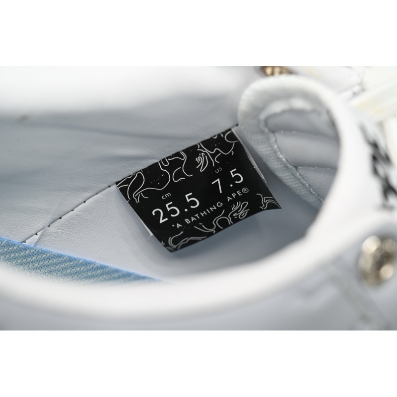 A Bathing Ape Bape Sta Low Grey Black 1H70-191-002