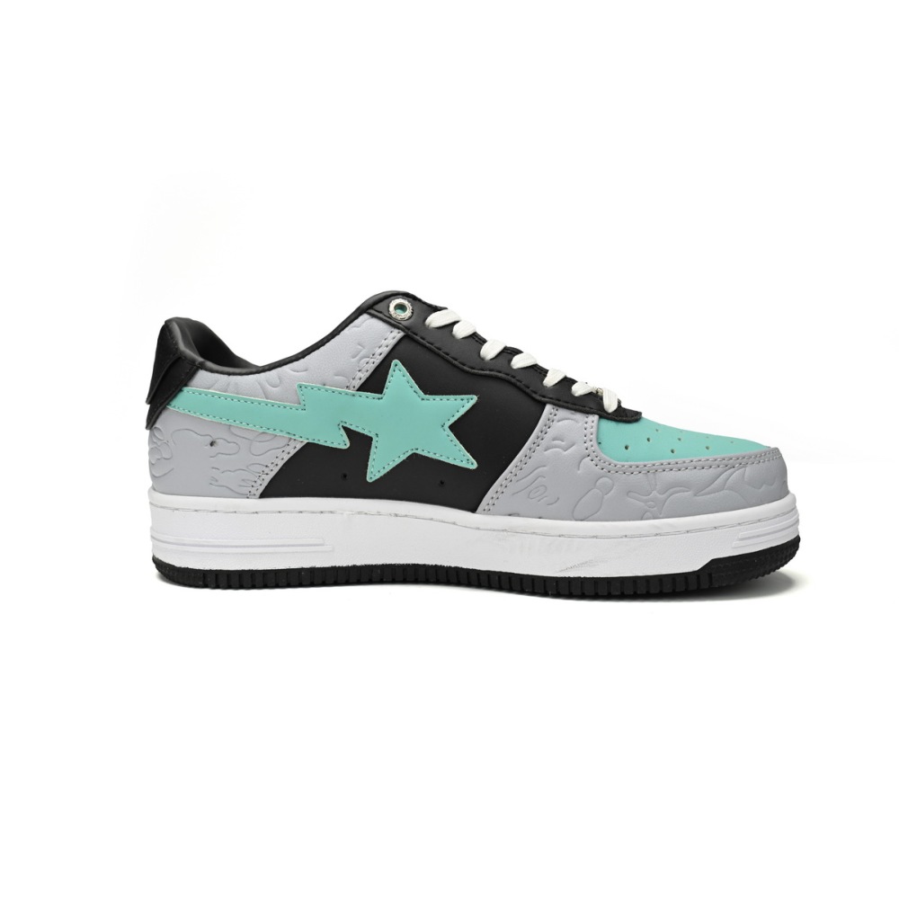 A Bathing Ape Bape Sta Low Grey Green 1H70-291-002
